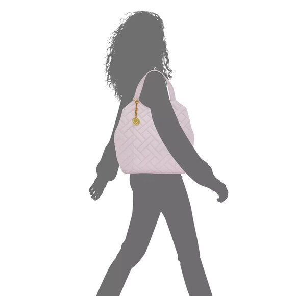 $119 NWT Vince Camuto Genuine Quilted Leather Tote - Picture 6 of 6